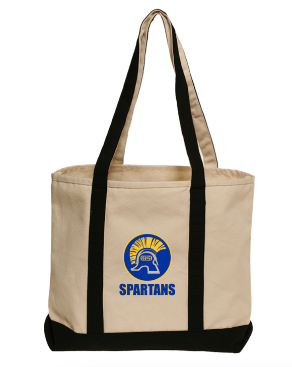 STEM Spartan Heavyweight Cotton Tote Bag