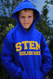 Youth Blue and Gold Hoodie